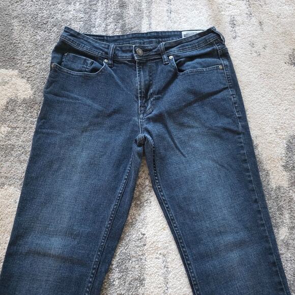 Buffalo David Bitton Men’s Jackson-X Straight Stretch Size 32X32 Dark Blue Jeans - Picture 2 of 11